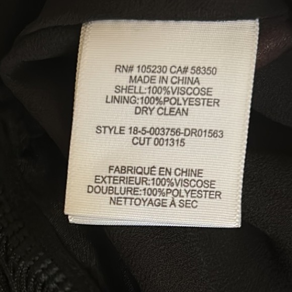 Joie Black Fringe Dress | SIZE 0 - Picture 7 of 9